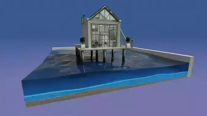 Chalet Holiday Resort Small House Building