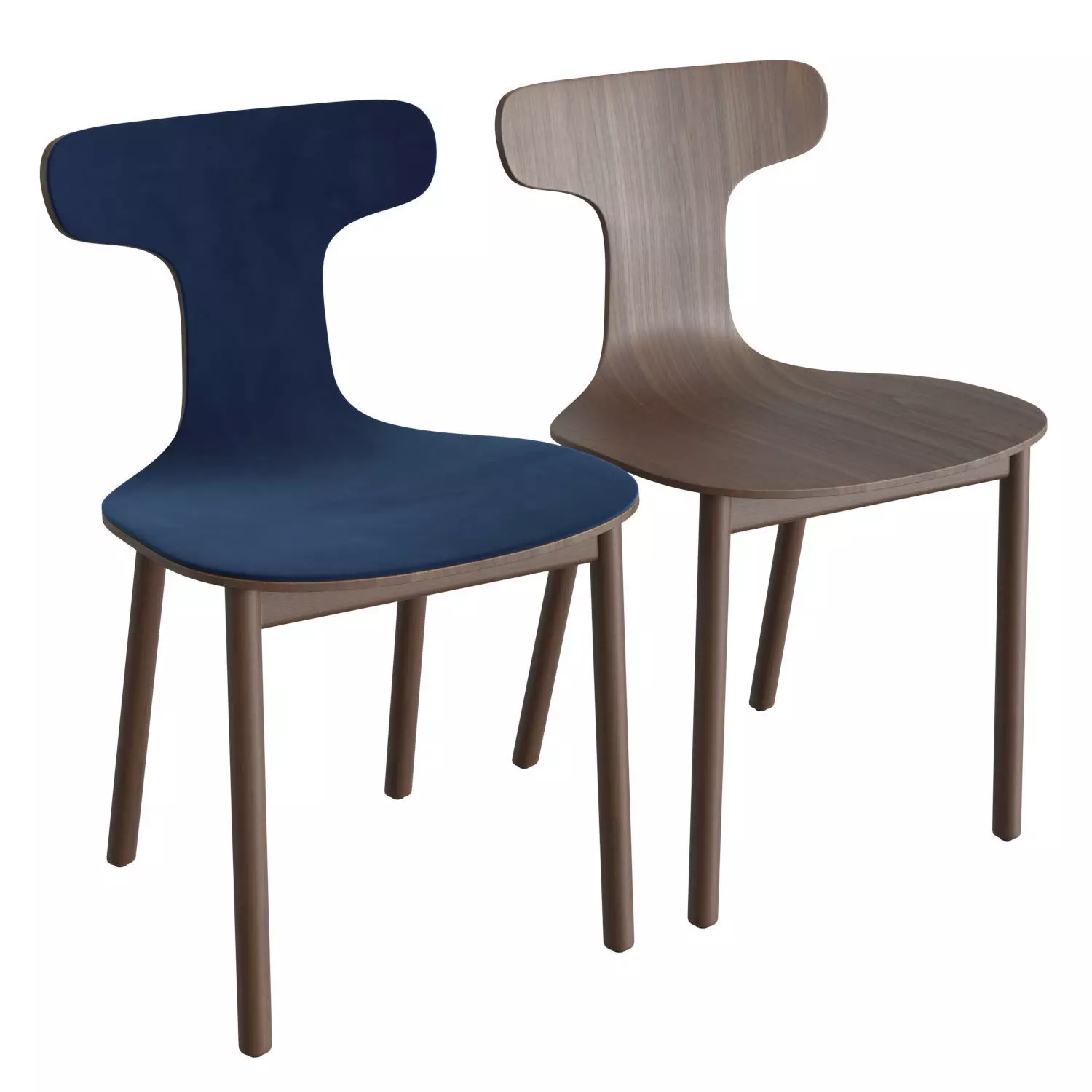 Bac One Chair 3D model_0