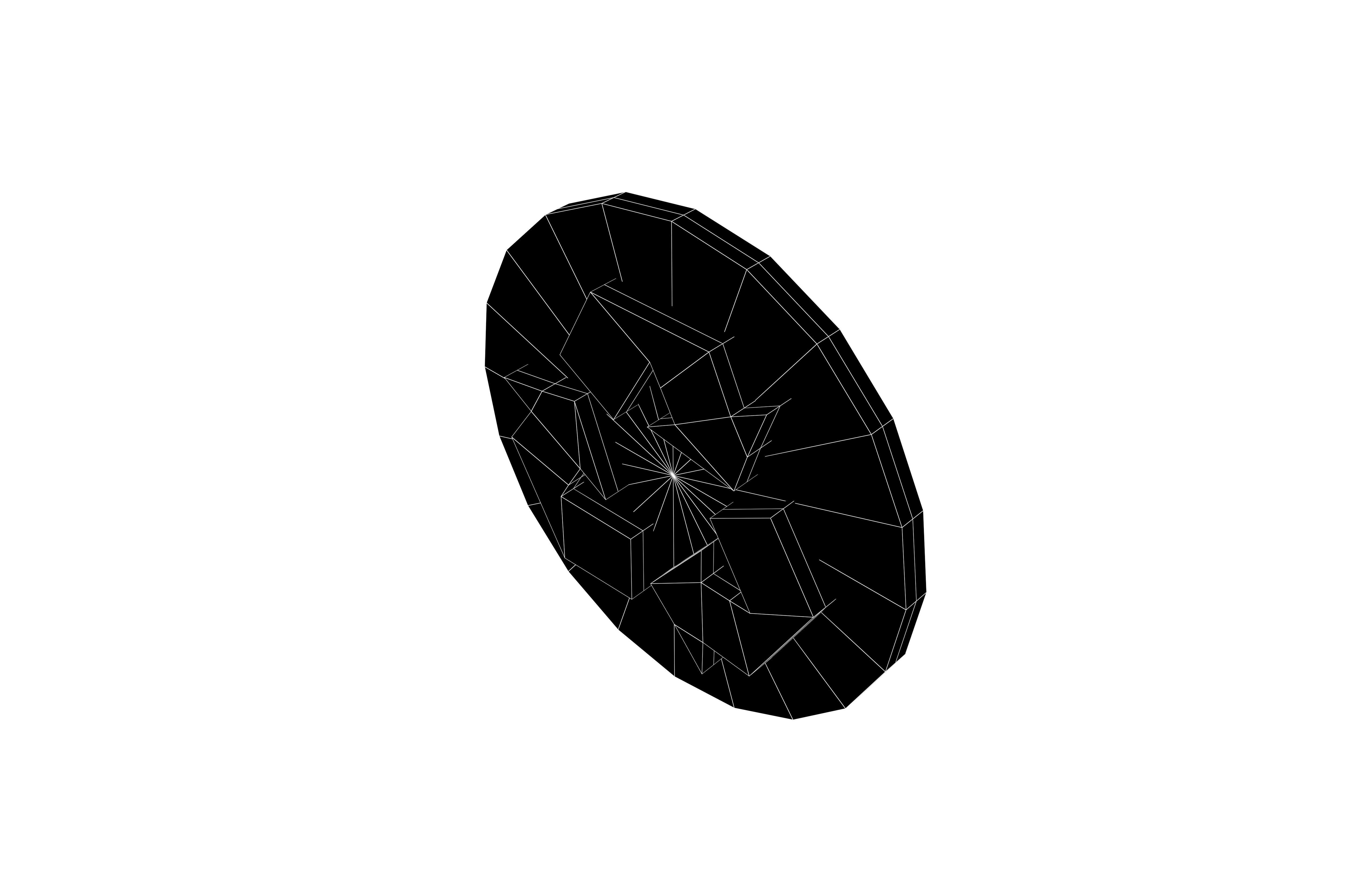 Recycle Symbols v4 011 Low-poly 3D model_6