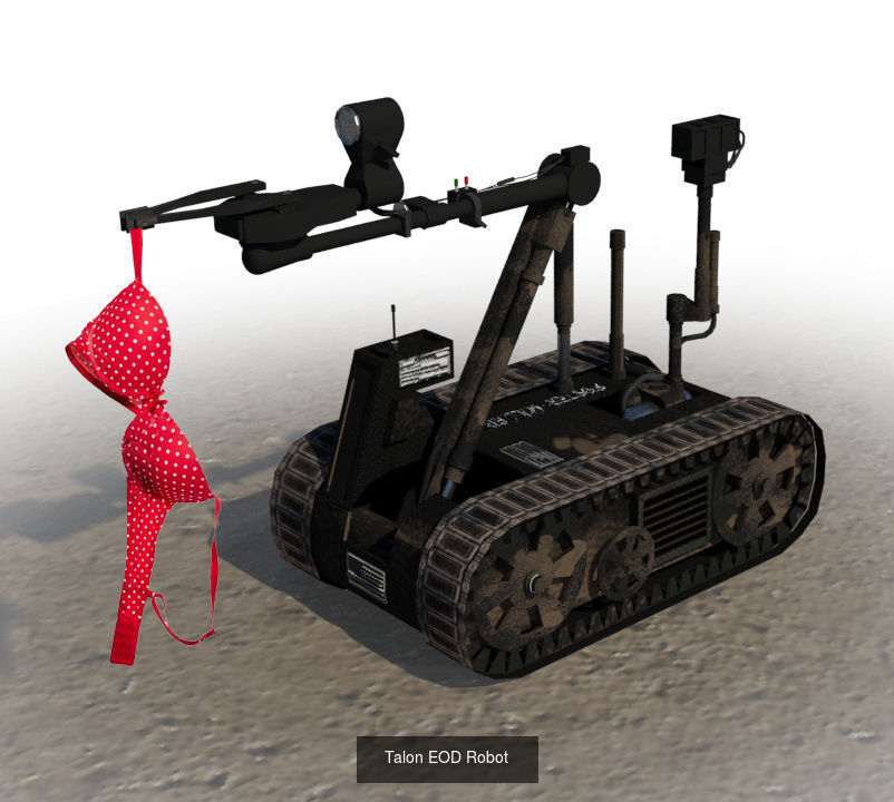 1SG Little Top and his battle buddies 3D Model Collection_12