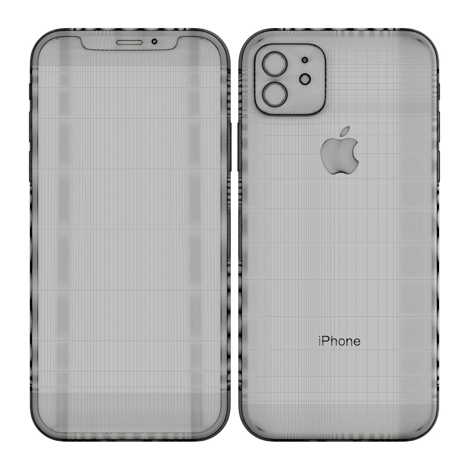 Apple iPhone 11 3D model_4