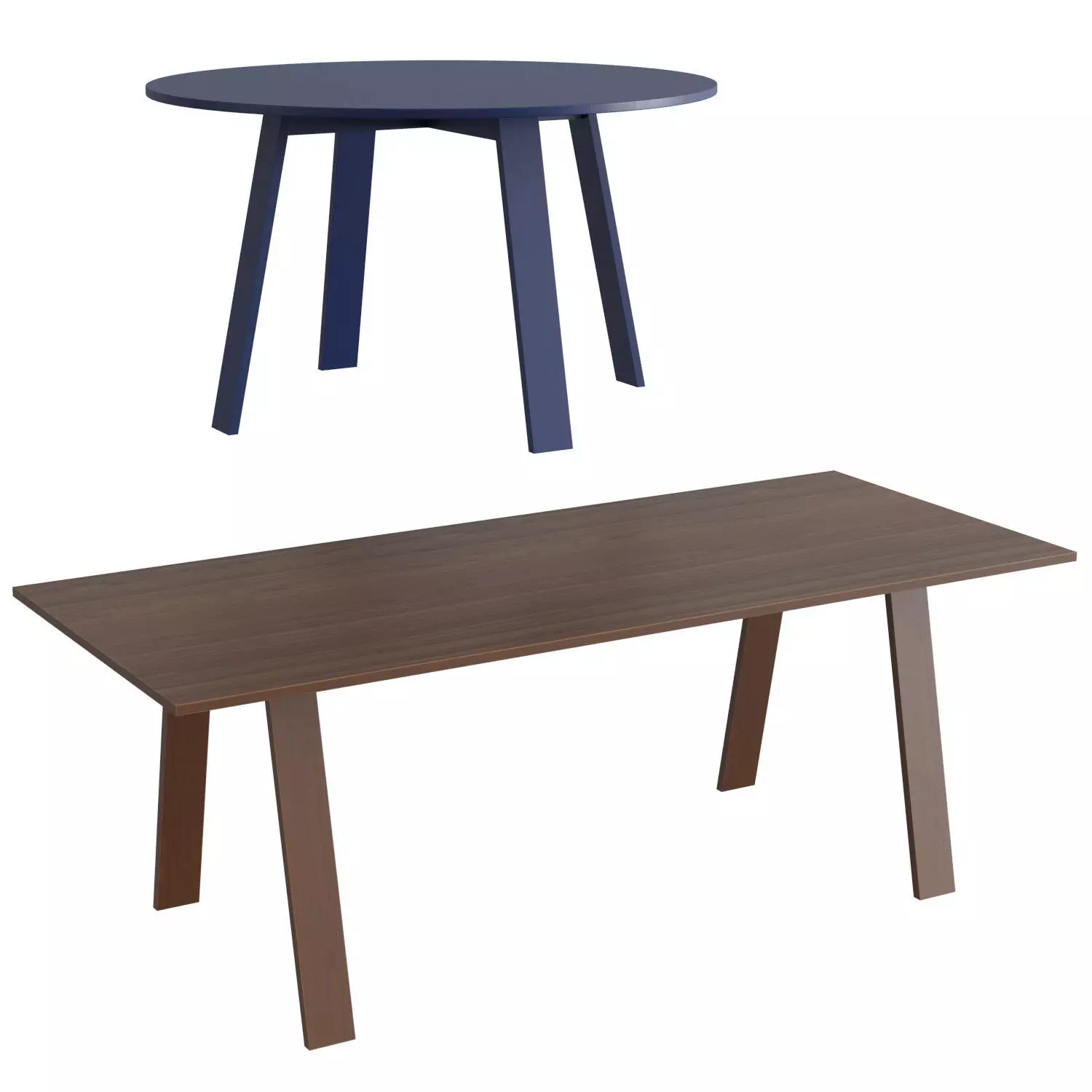 Bac Table 3D model_0