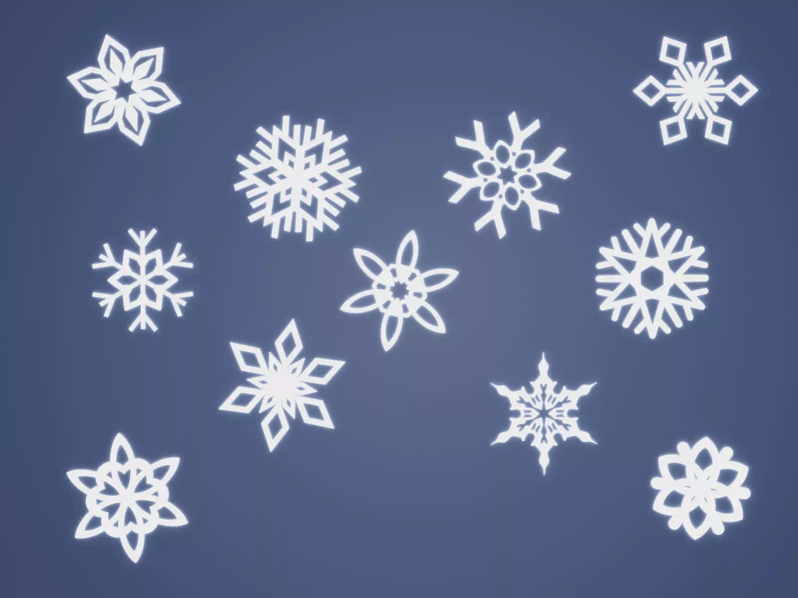 snowflake decoration ornament coaster 3D print model_0