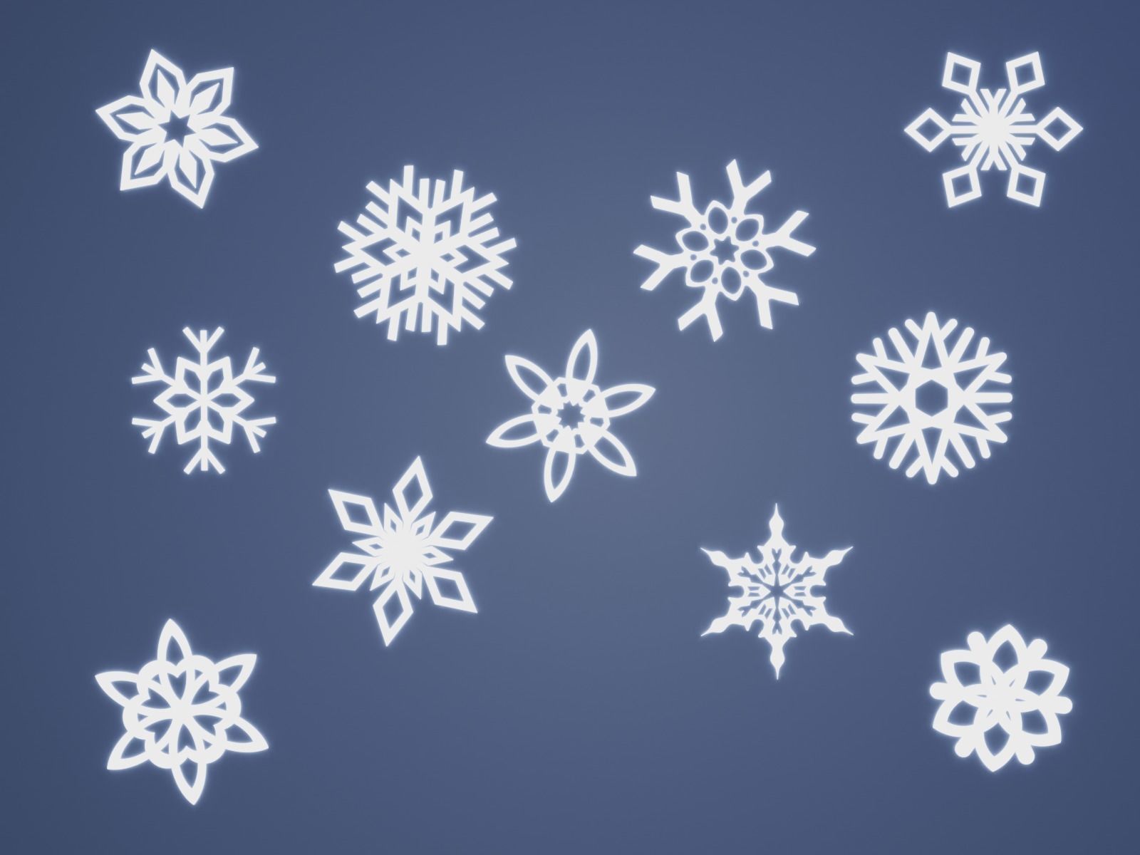 snowflake decoration ornament coaster 3D print model_20