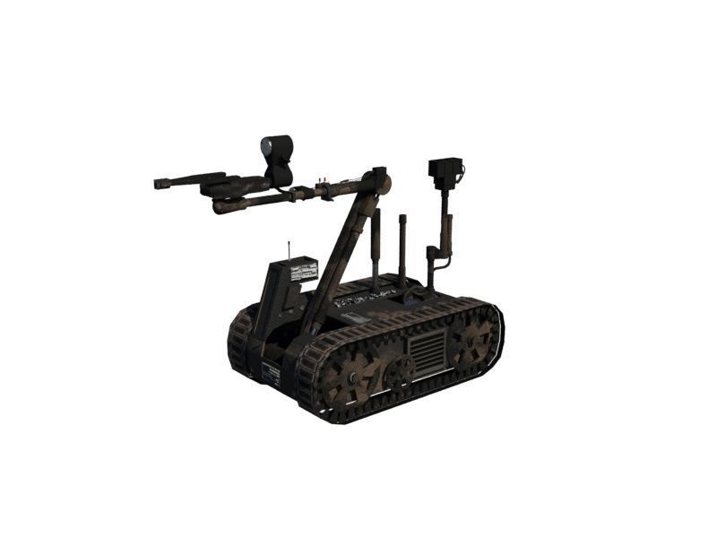 Talon EOD Robot Free 3D model_3
