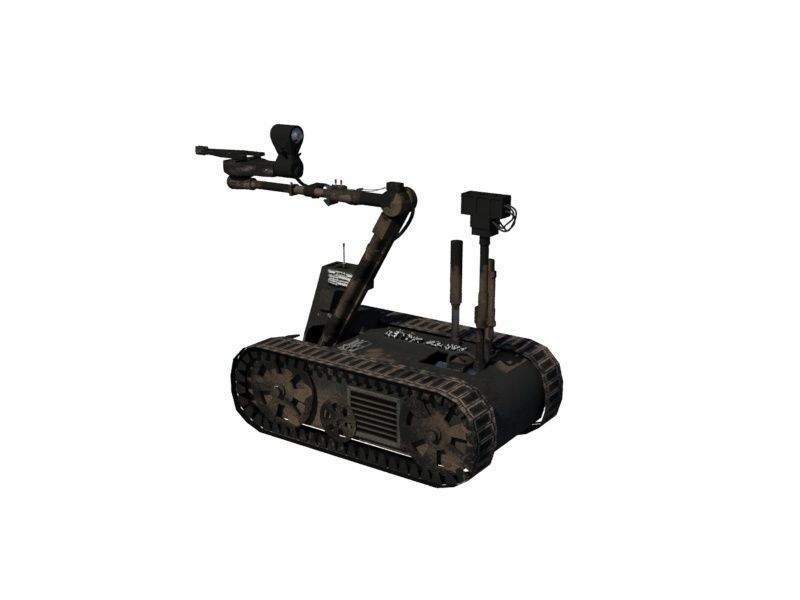 Talon EOD Robot Free 3D model_5