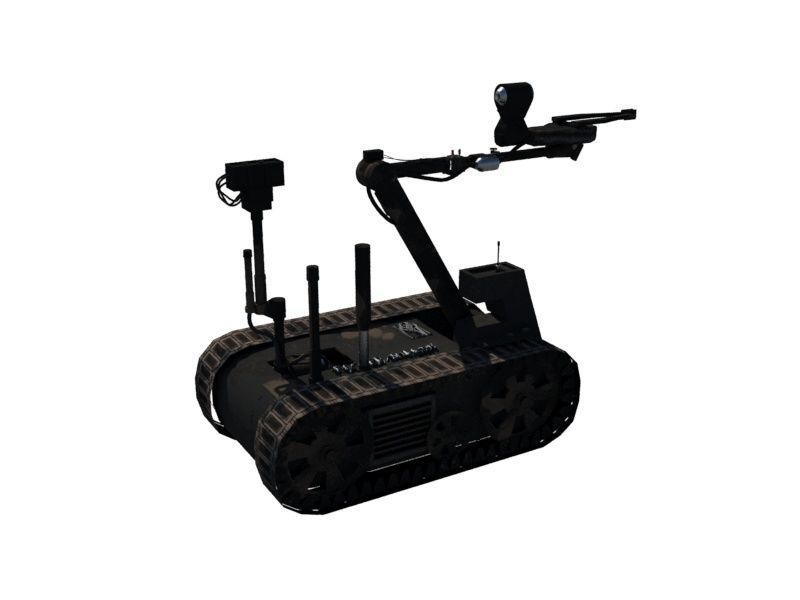 Talon EOD Robot Free 3D model_7