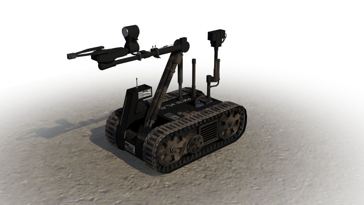 Talon EOD Robot Free 3D model_2