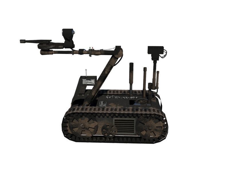 Talon EOD Robot Free 3D model_4