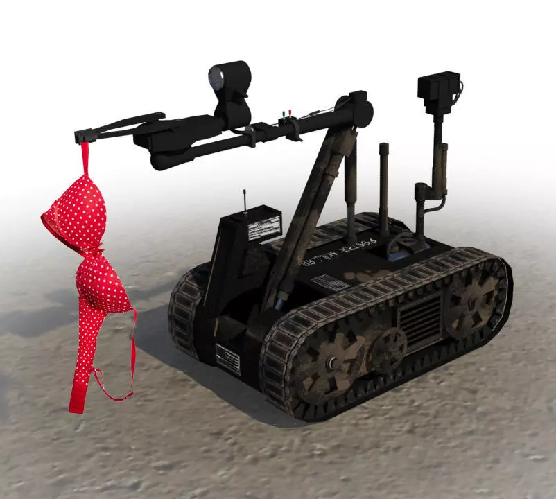 Talon EOD Robot Free 3D model_0