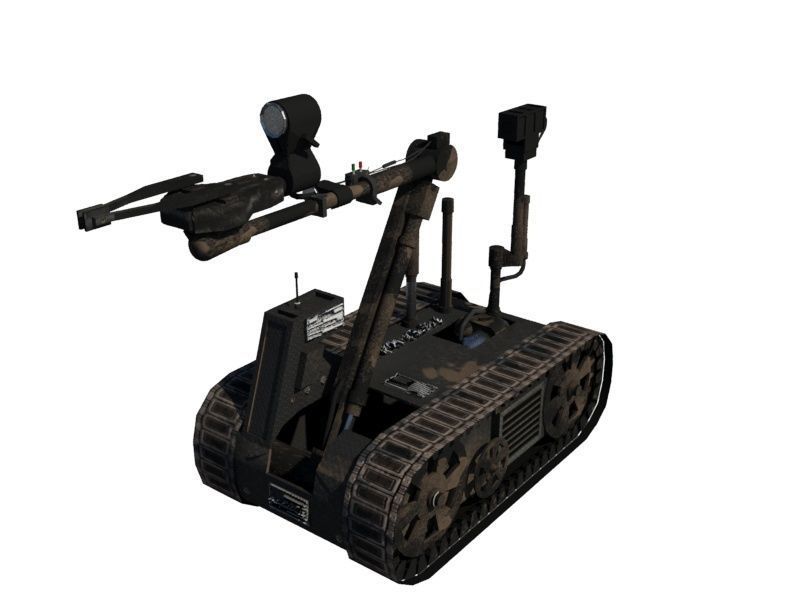 Talon EOD Robot Free 3D model_10