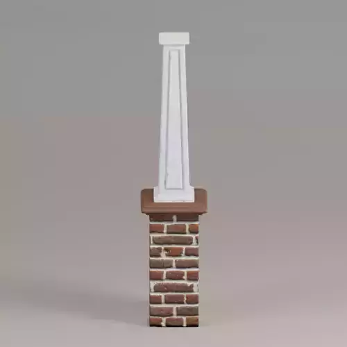 Tapered square column