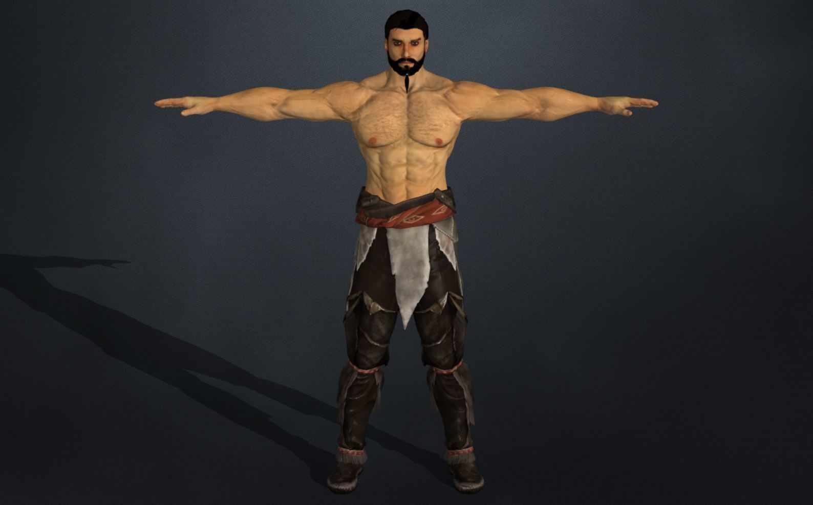 Character - Khal Drogo 3D model_1