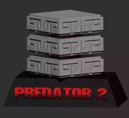 Predator 2 Base for 1 to12 Figure