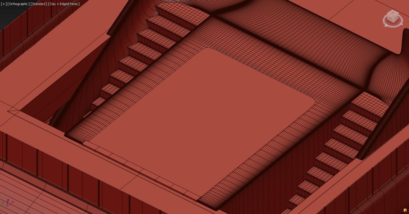 Modern luxury yacht 3D model_12