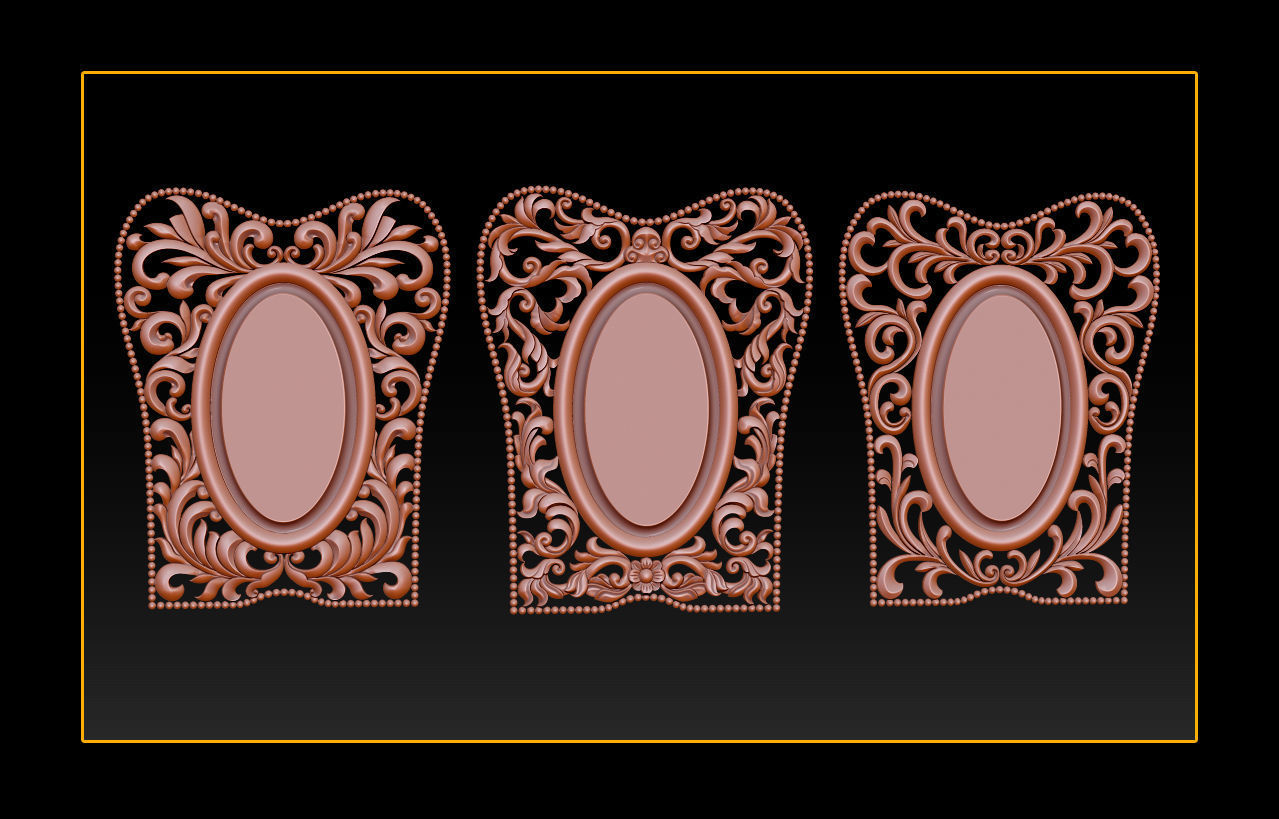 3D STL Models CNC Router - Carved dining chair Free 3D print model_12