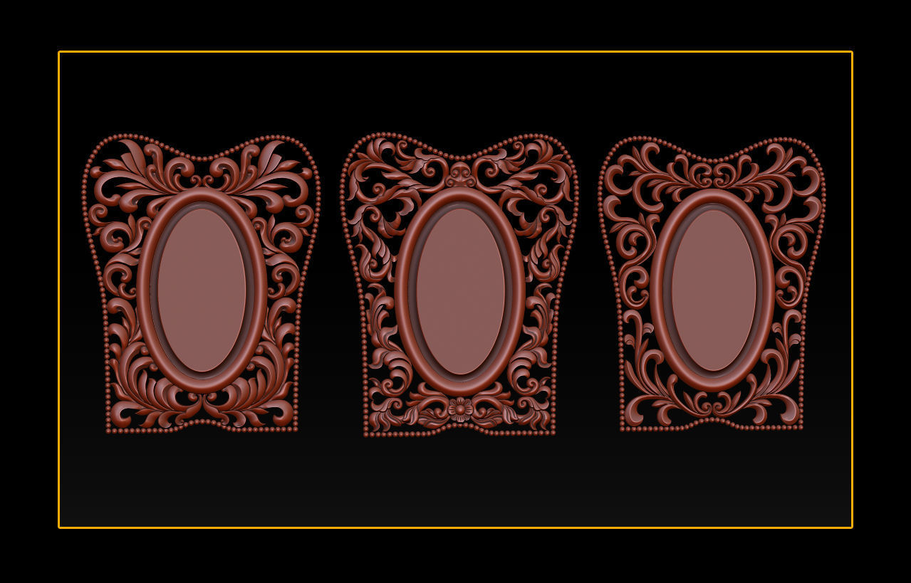 3D STL Models CNC Router - Carved dining chair Free 3D print model_14