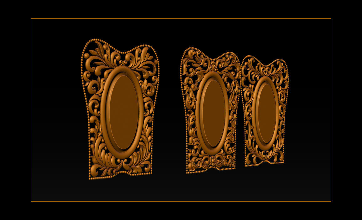 3D STL Models CNC Router - Carved dining chair Free 3D print model_7