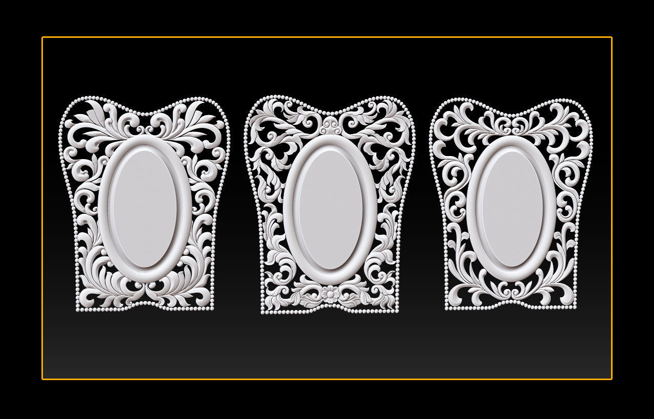 3D STL Models CNC Router - Carved dining chair Free 3D print model_9