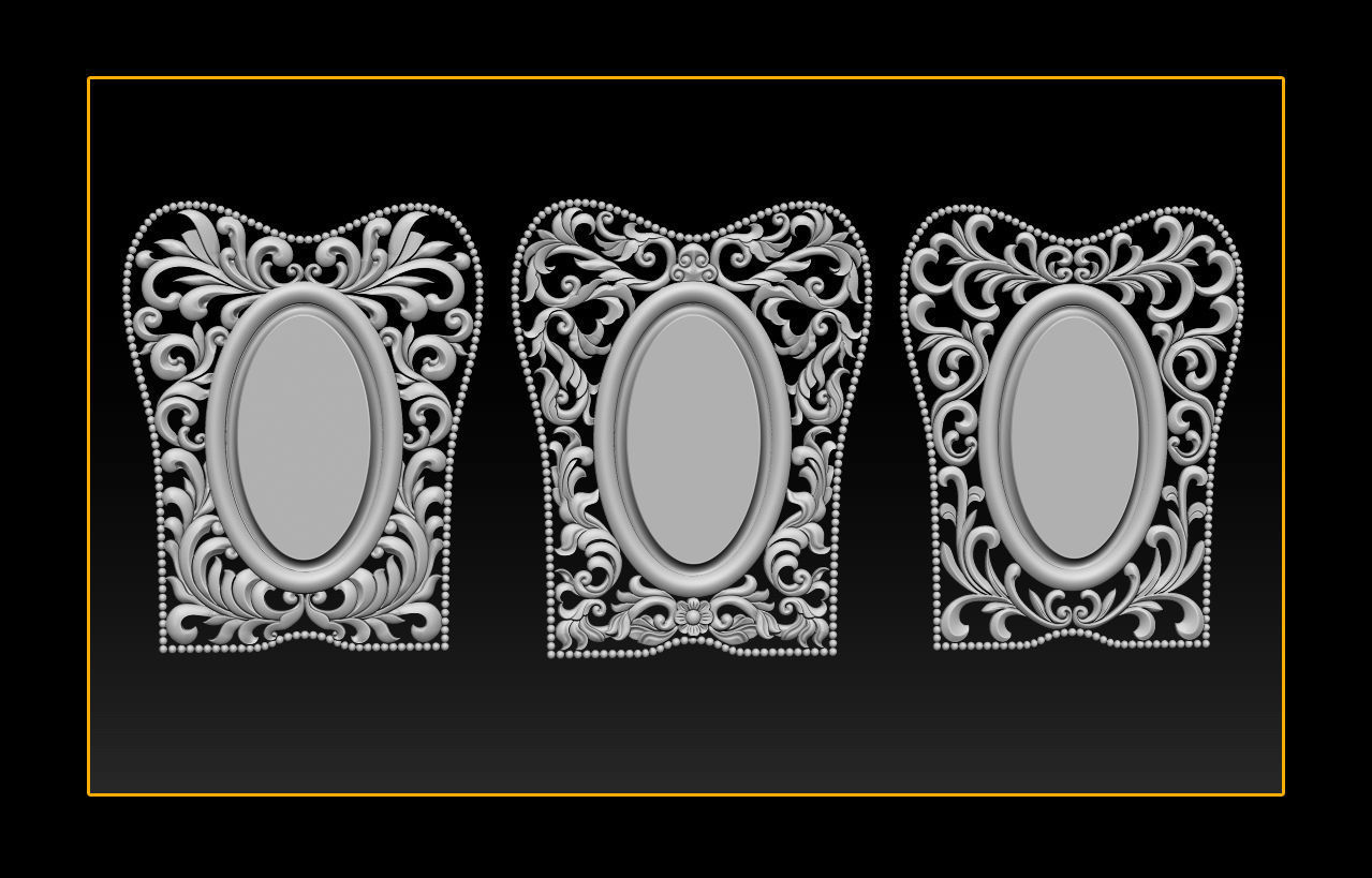 3D STL Models CNC Router - Carved dining chair Free 3D print model_11