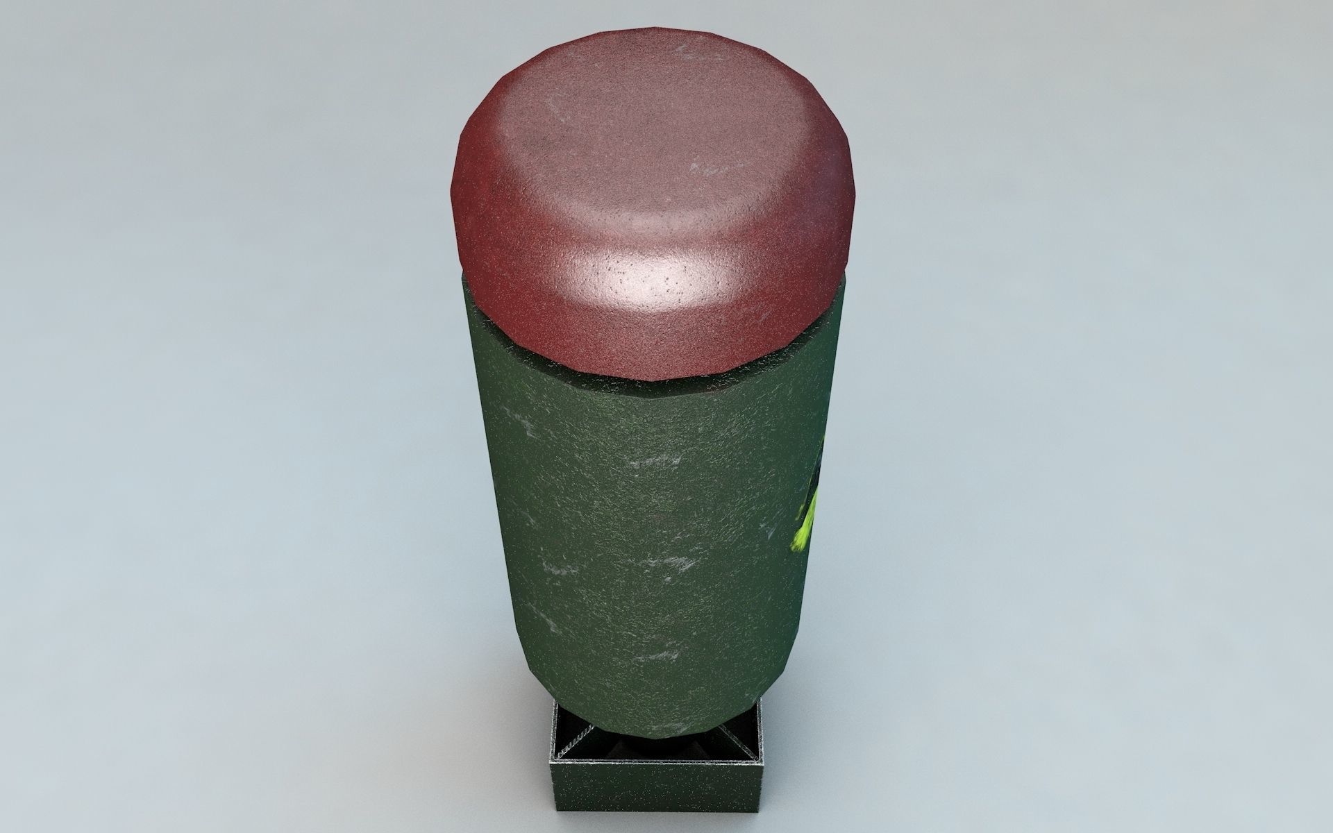 Nuclear Bomb 3D model_2