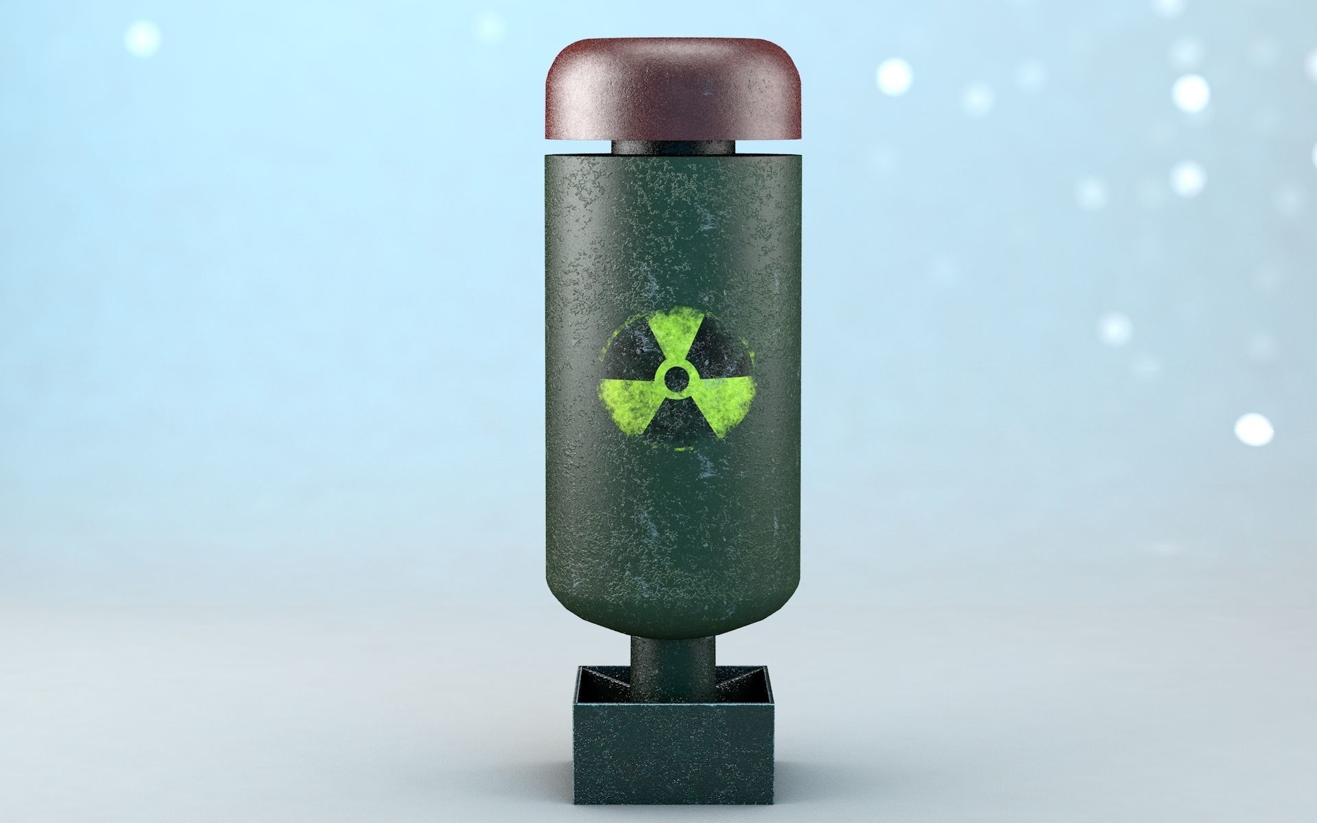 Nuclear Bomb 3D model_1