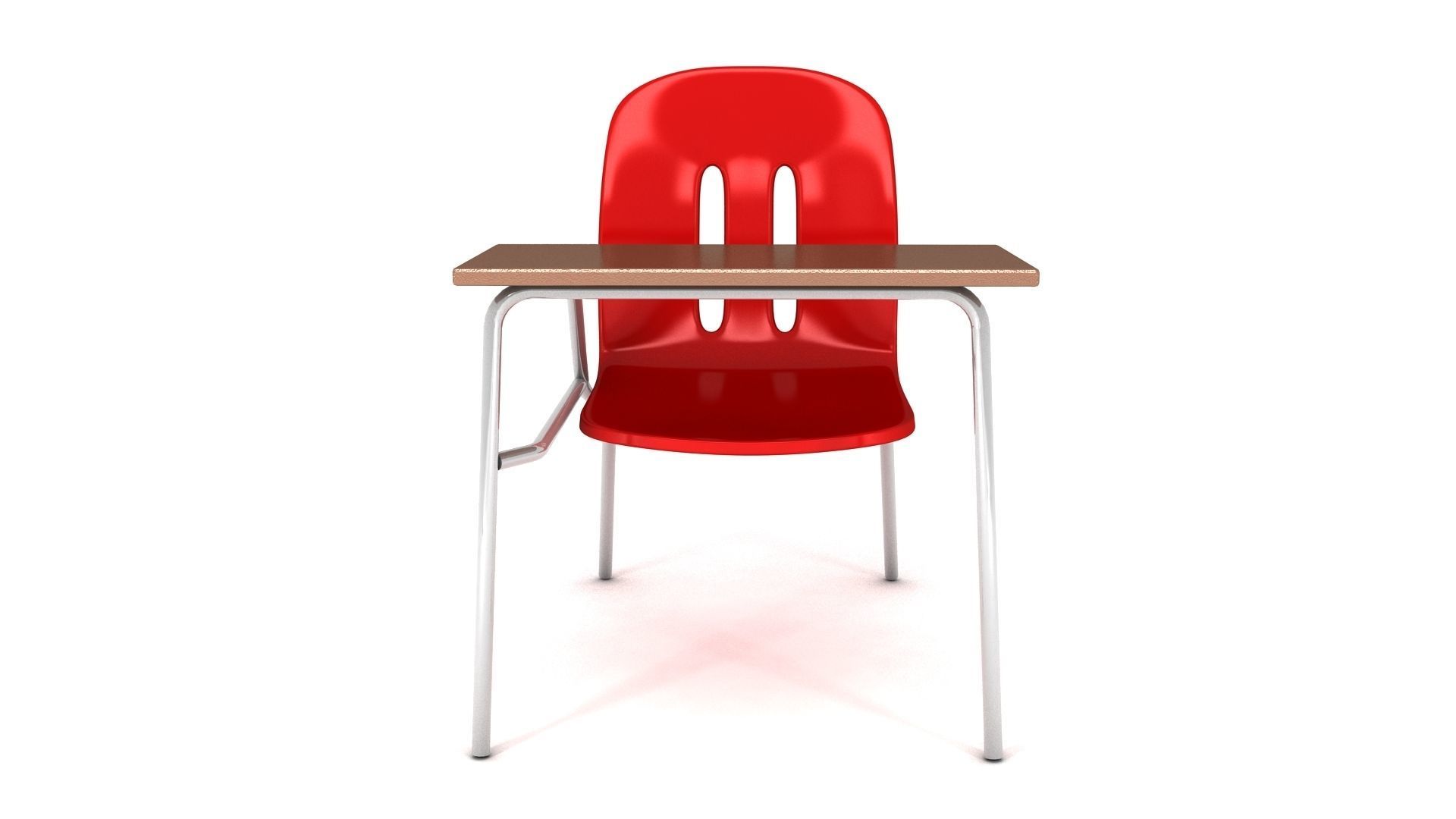 School Chair 3D model_14