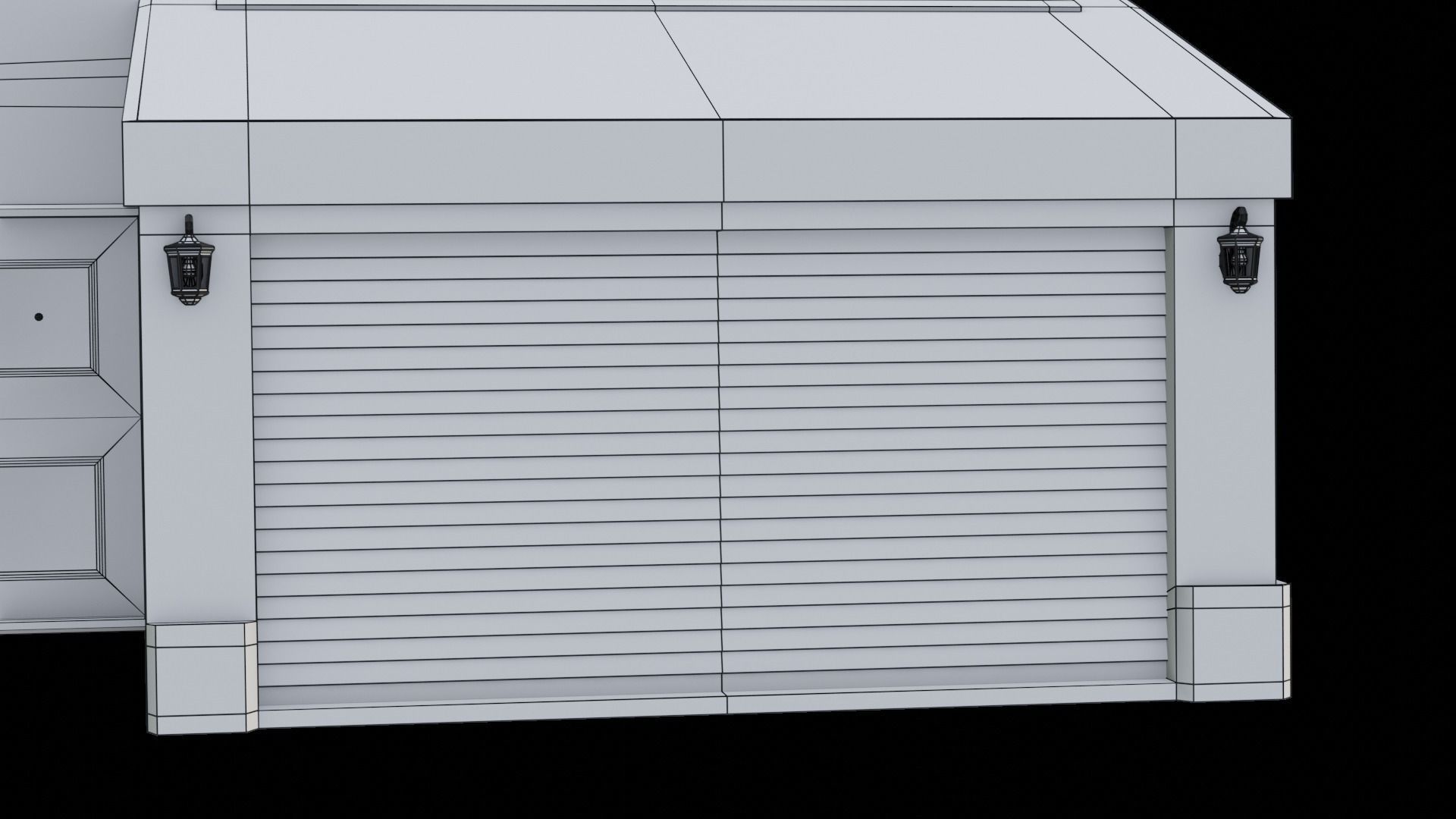 House Low-poly 3D model_16