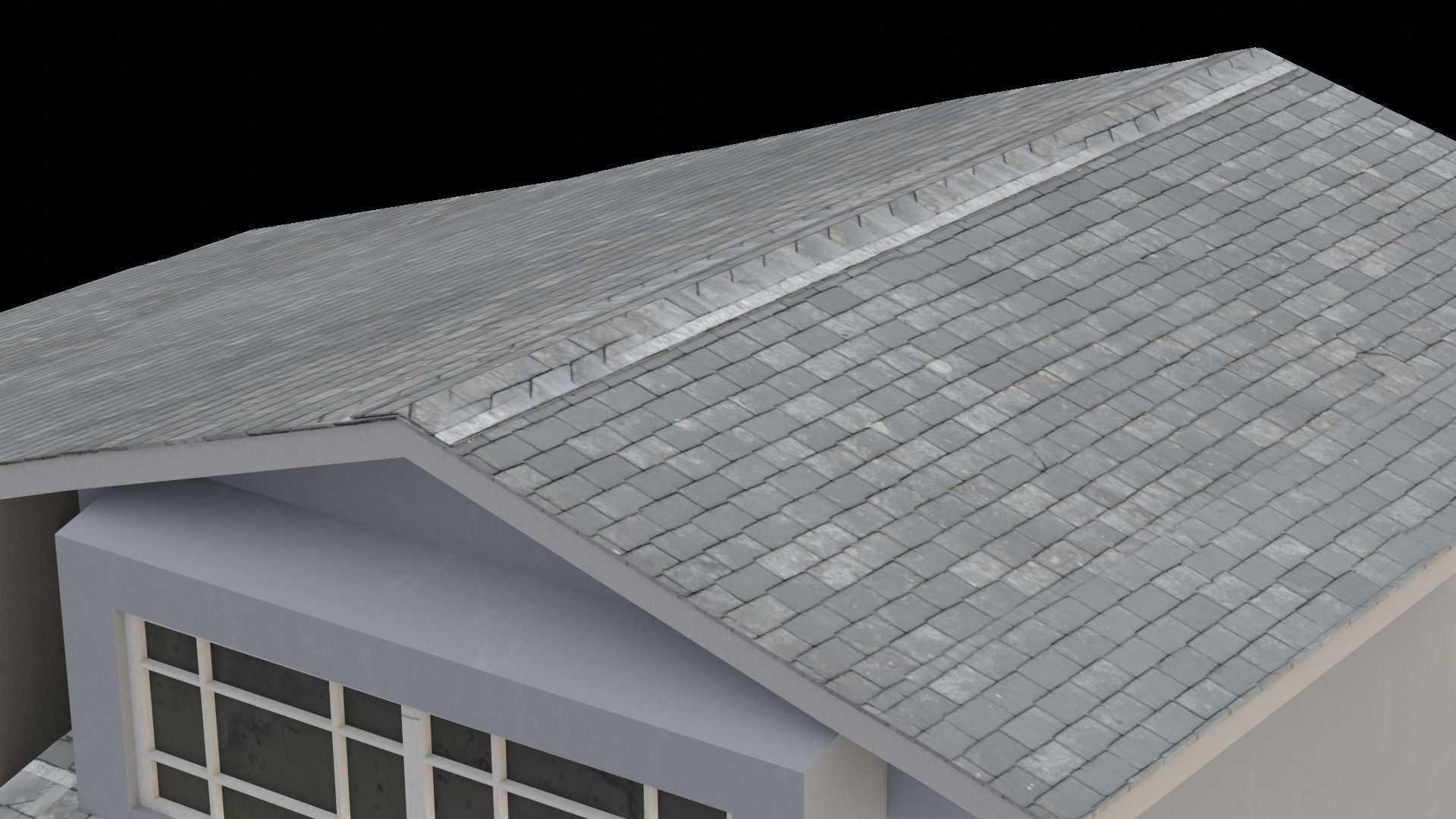 House Low-poly 3D model_9