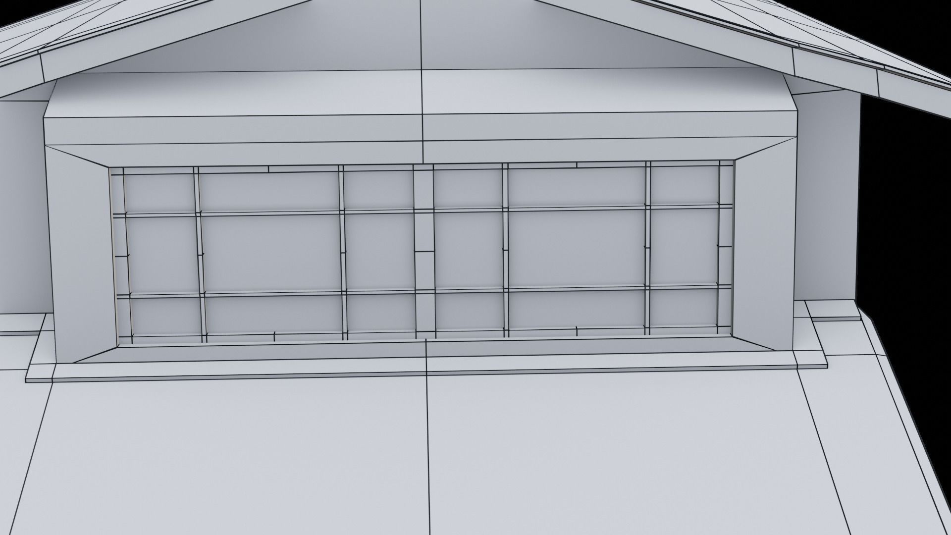 House Low-poly 3D model_17