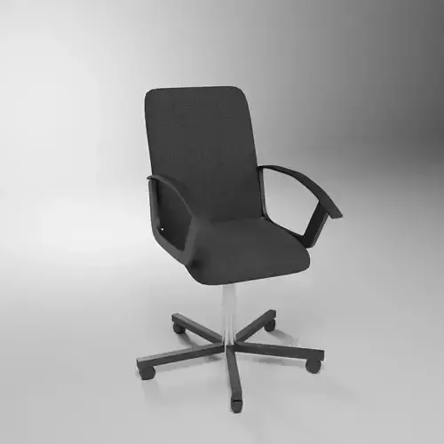 Lowpoly office chair