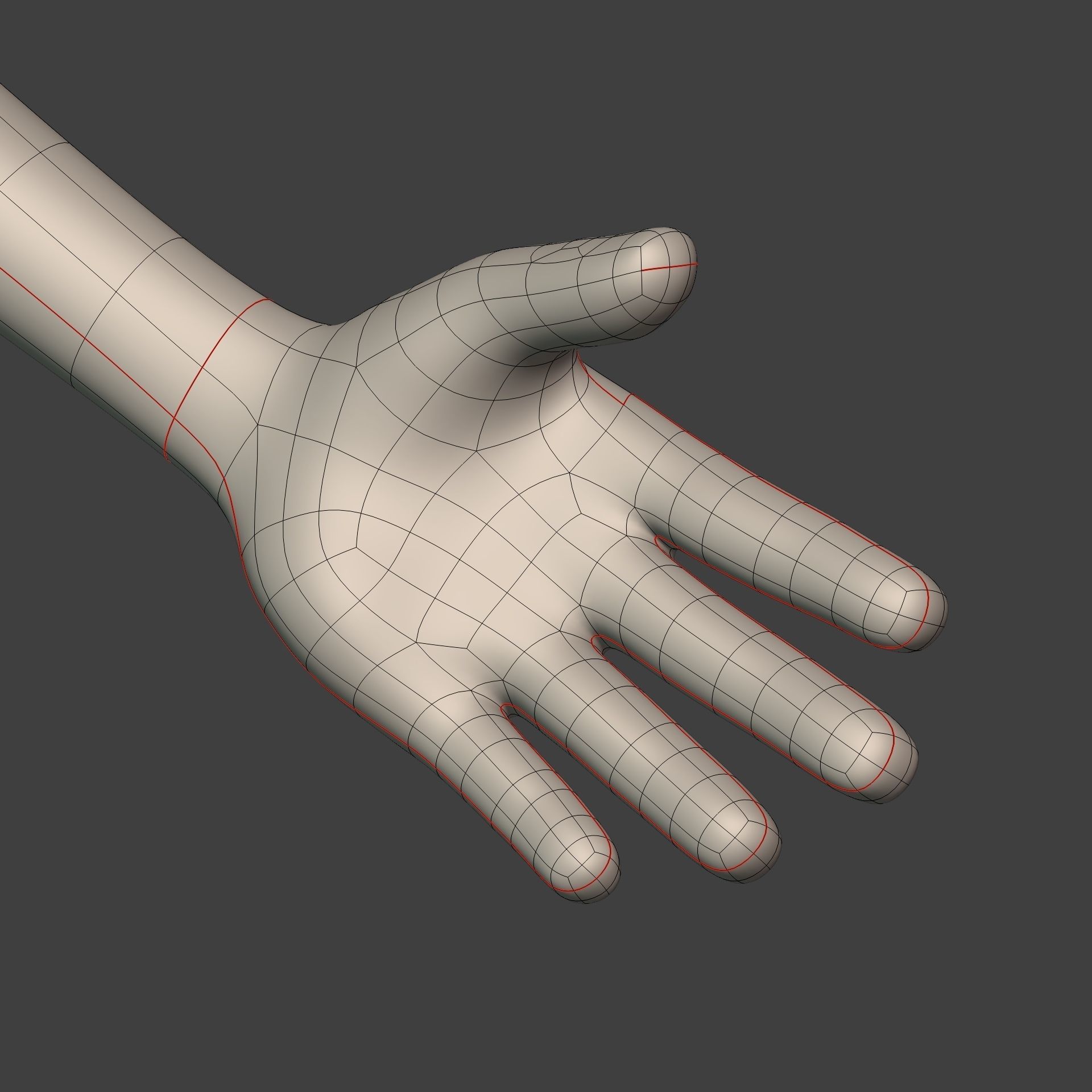  Stickman -- Cartoon Man with High Quality IK and FK Rig Low-poly 3D model_34