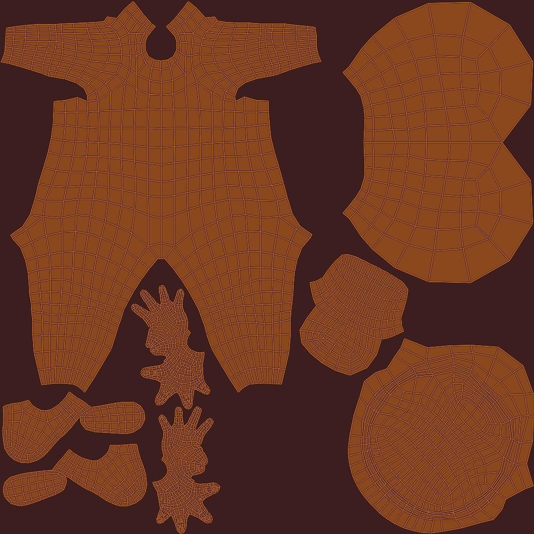  Stickman -- Cartoon Man with High Quality IK and FK Rig Low-poly 3D model_5