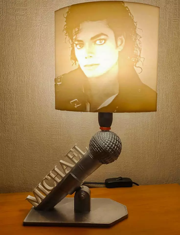 Lampe Michael Jackson 3d print 3D print model_0