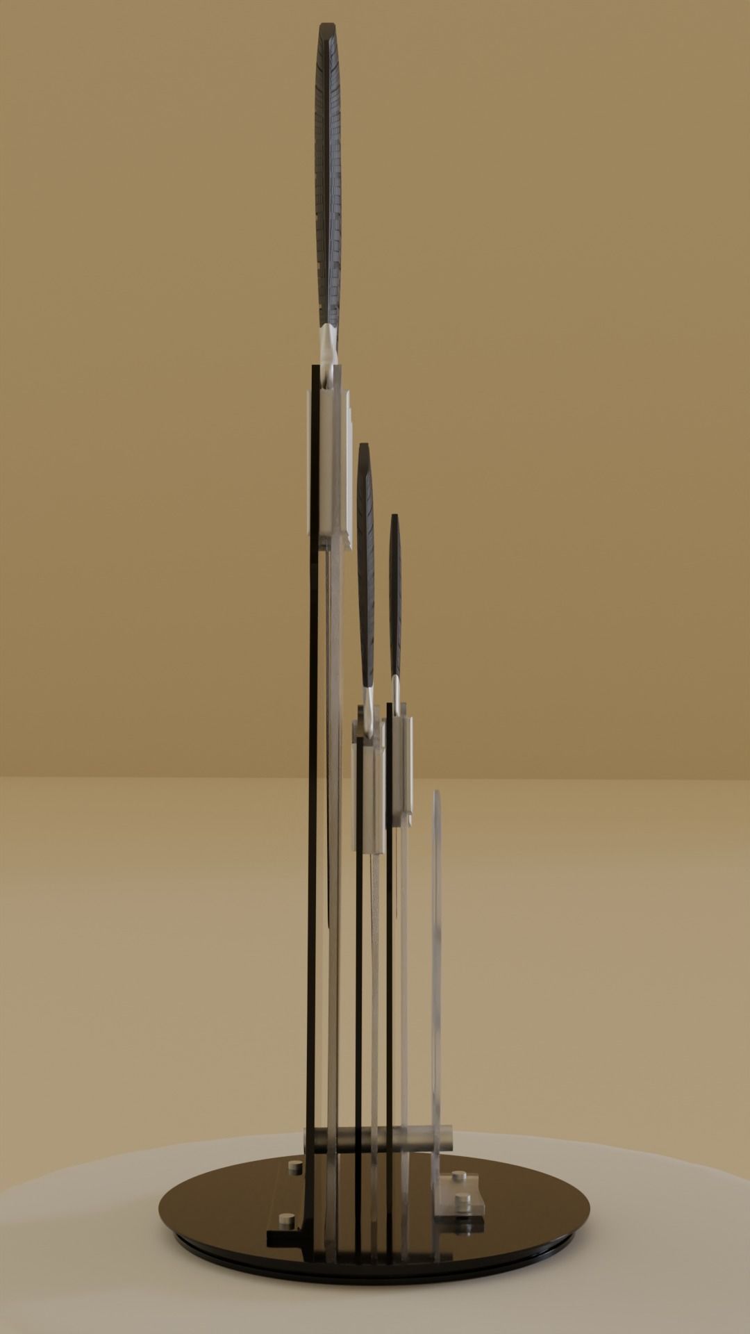 Kitchen Knives 3D model_4