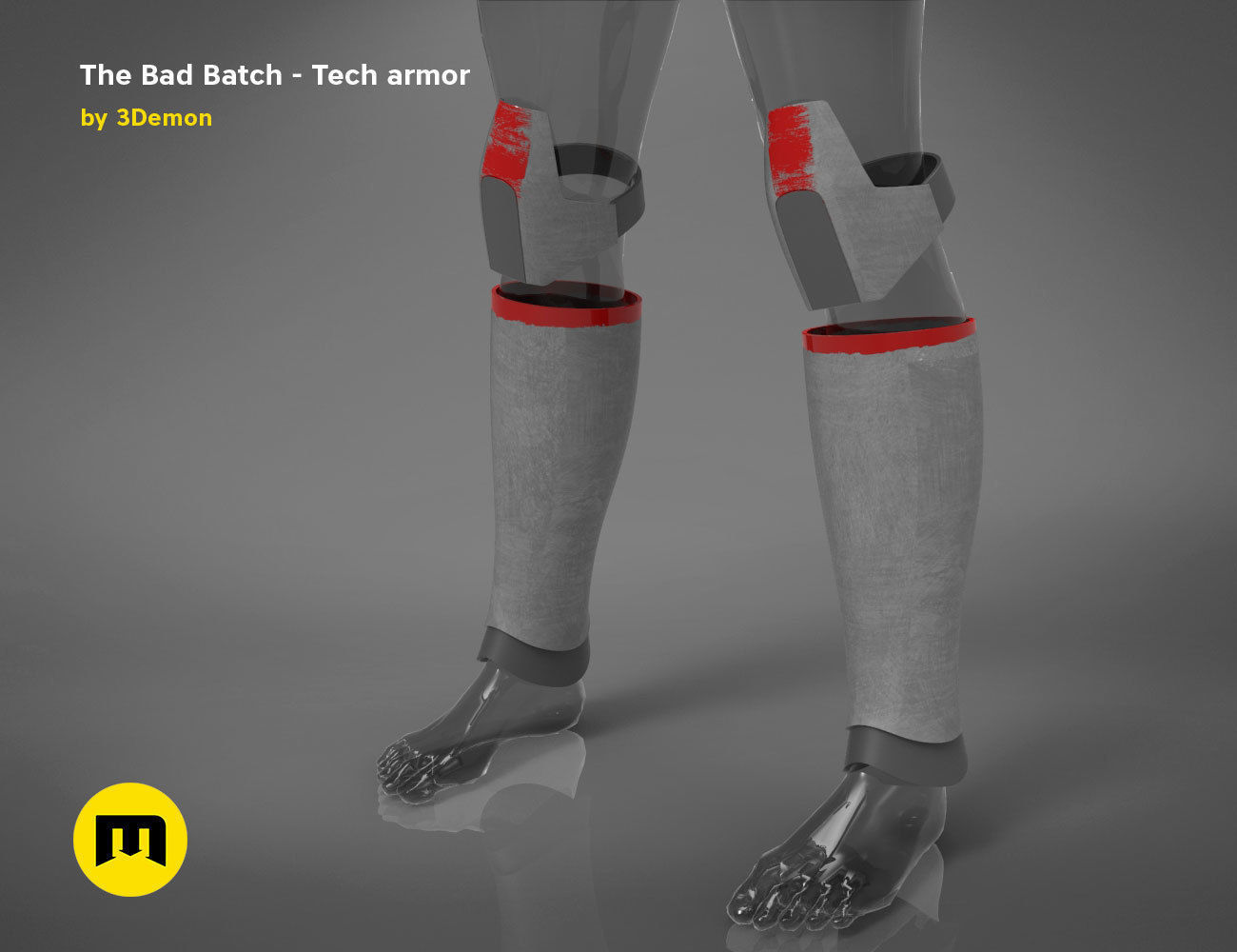 The Bad Batch Tech armor 3D print model_24