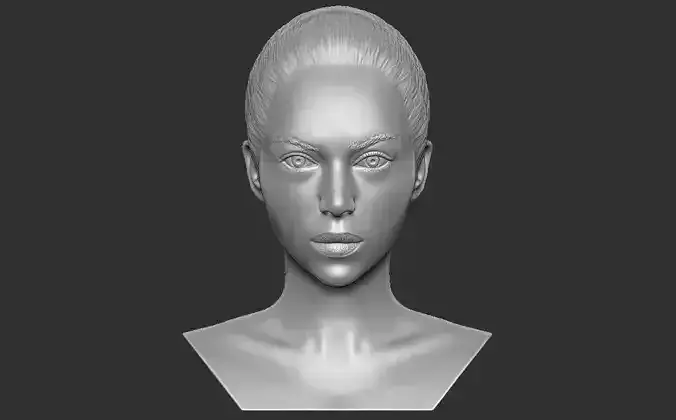Beautiful women busts for 3D printing 3D Model Collection