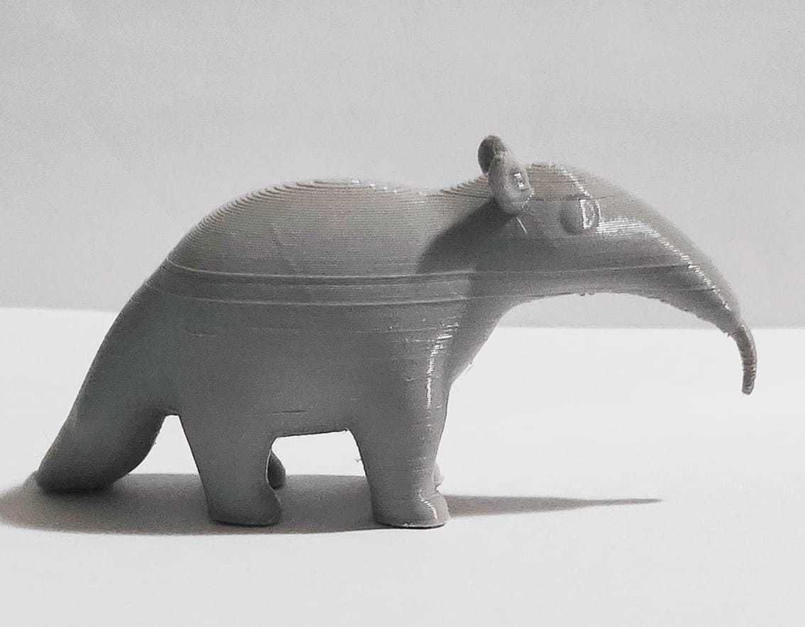 Cute Anteater 3D print model_7
