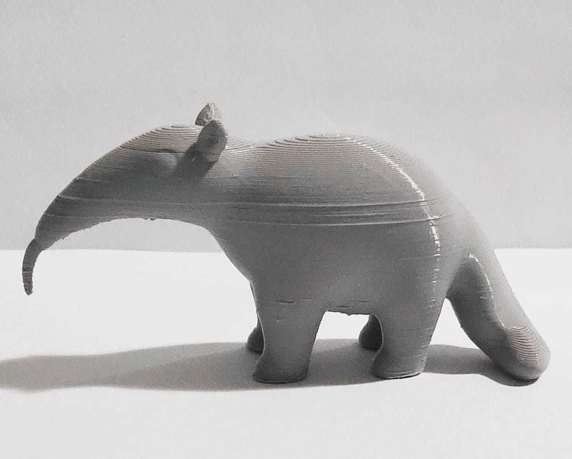 Cute Anteater 3D print model_5