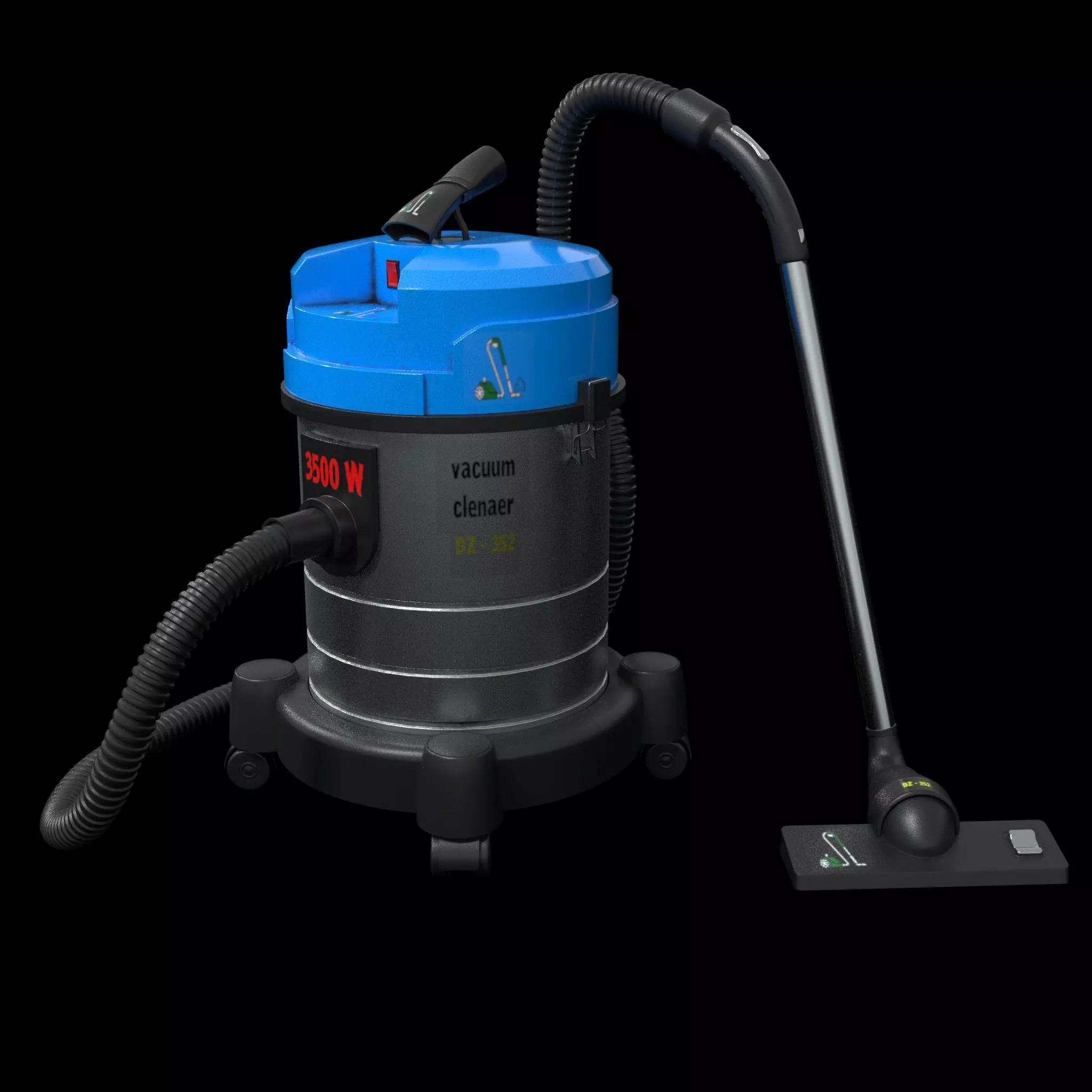 vacuum cleaner 3D model_0