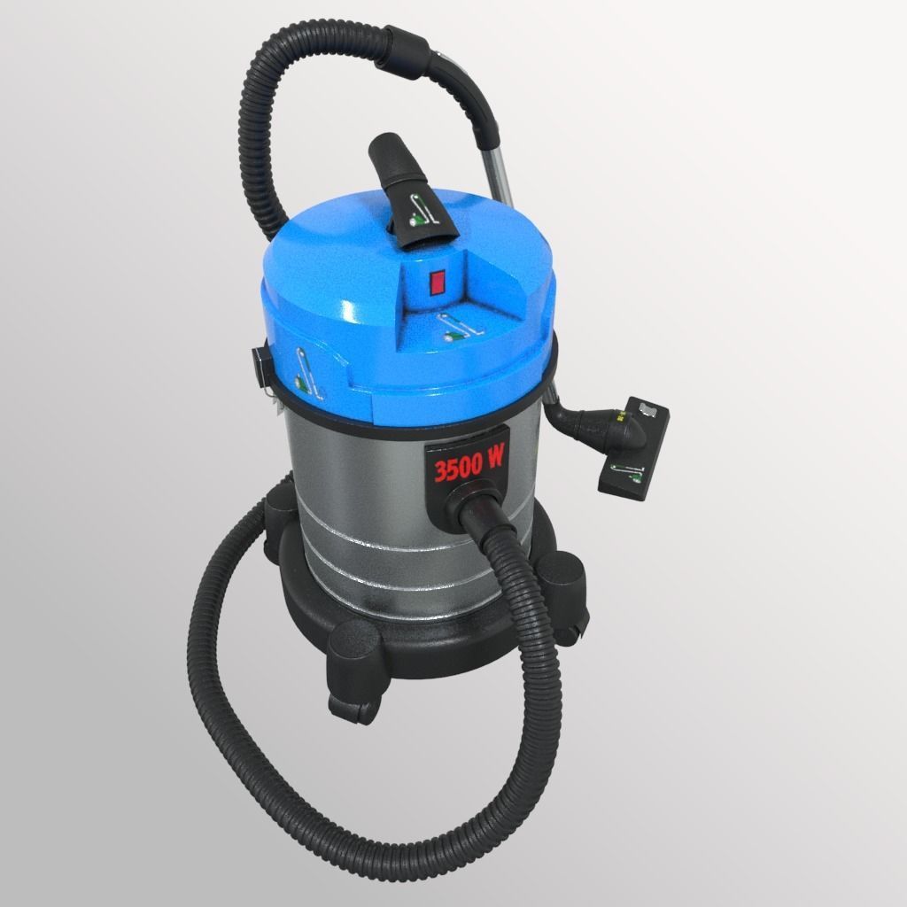 vacuum cleaner 3D model_1