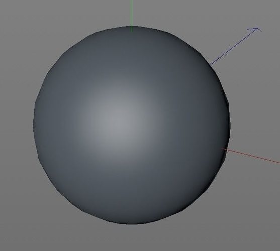 Model 1 sphere Free low-poly 3D model