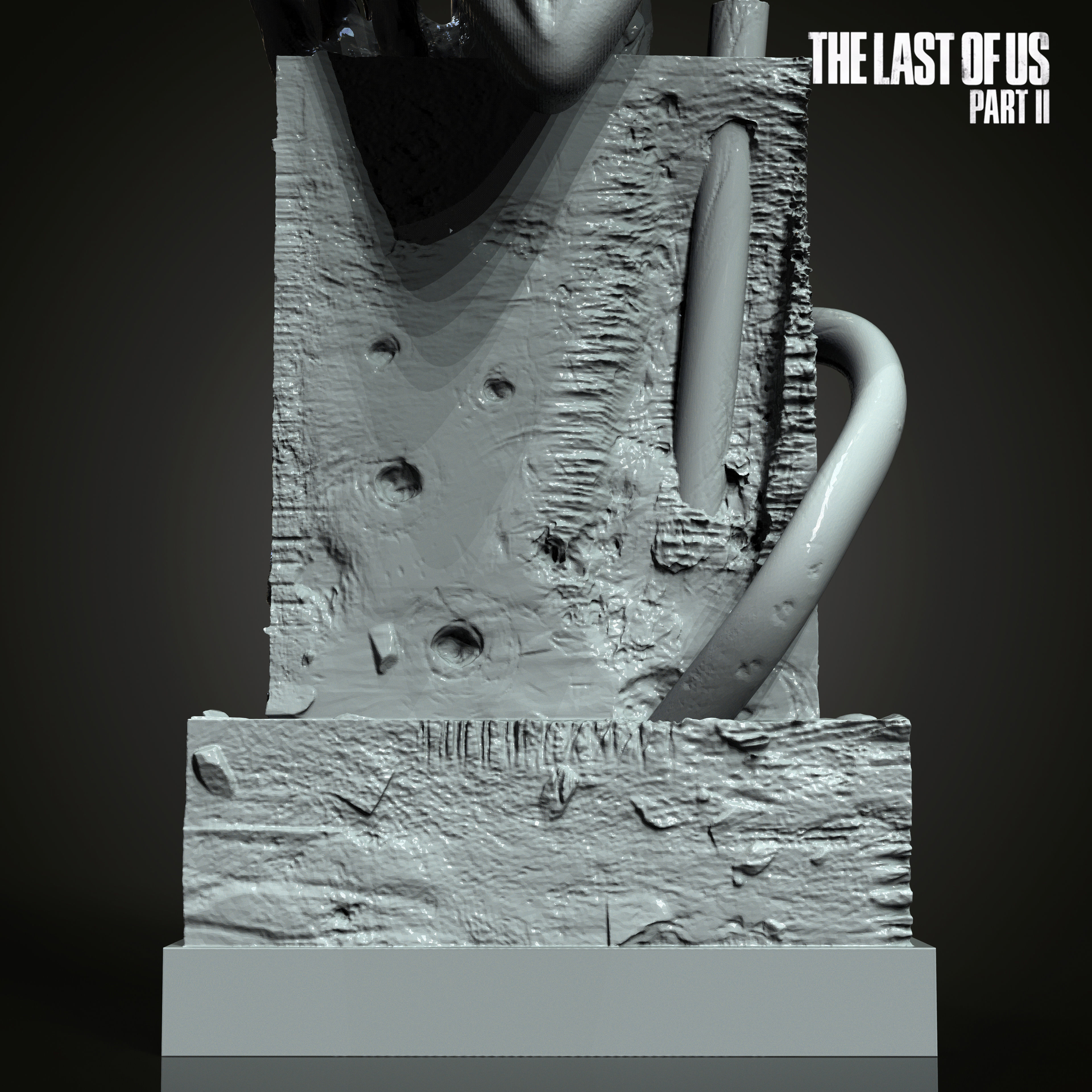 Ellie bust from The Last Of Us Part II  3D print model_9