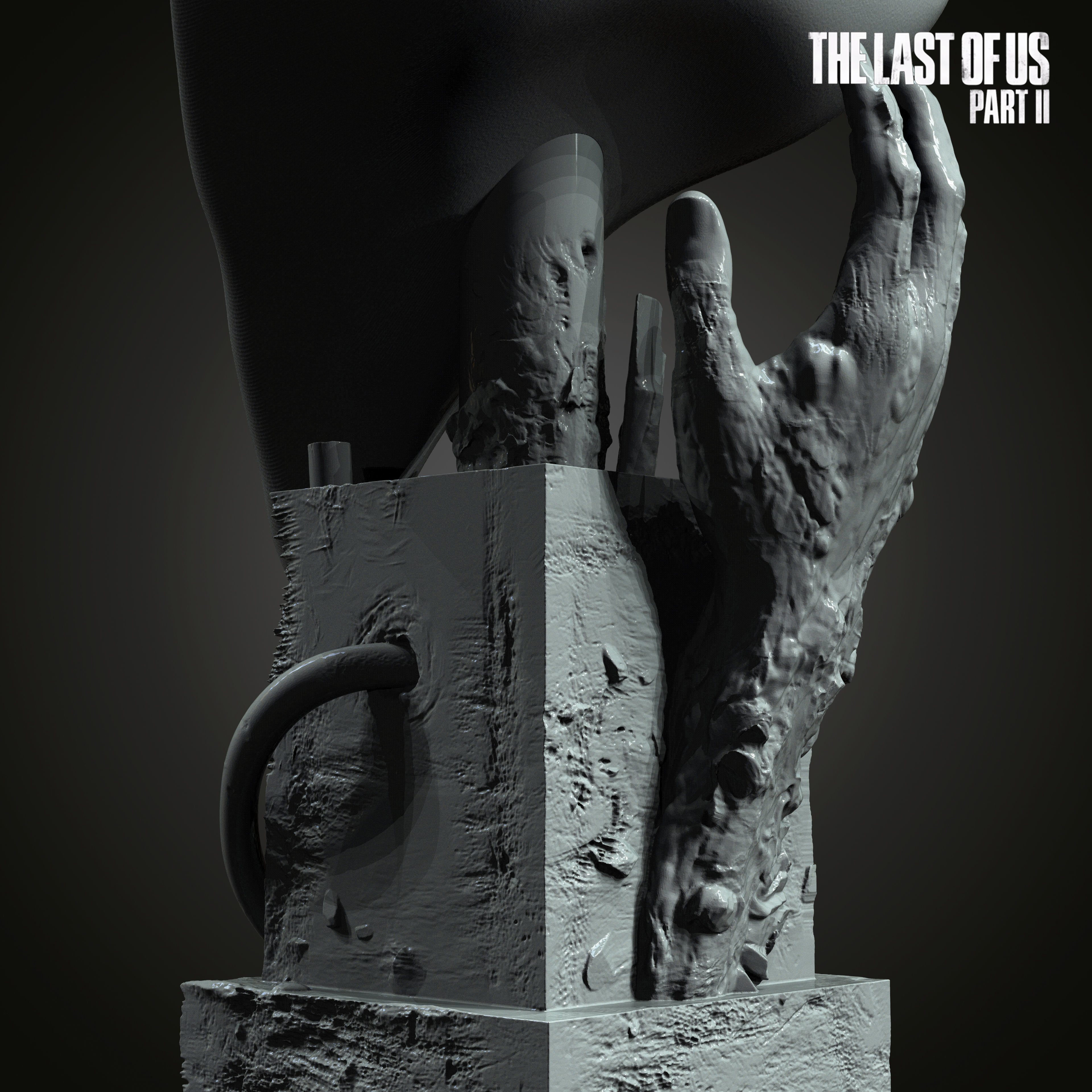 Ellie bust from The Last Of Us Part II  3D print model_7