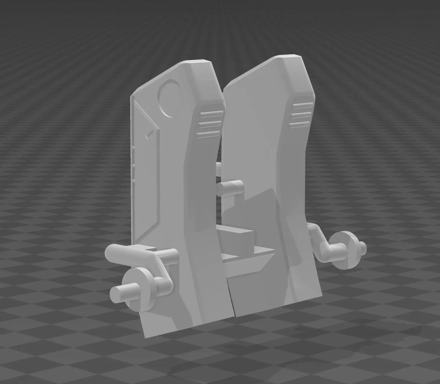 GUNDAM MSK-008S DIJEH TRAVERSIA BACKPACK FOR HG 3D print model_0