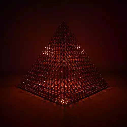 Abstract Geometric Pyramid 3D model