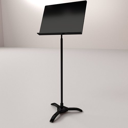 Sheet Music Stand 3D model