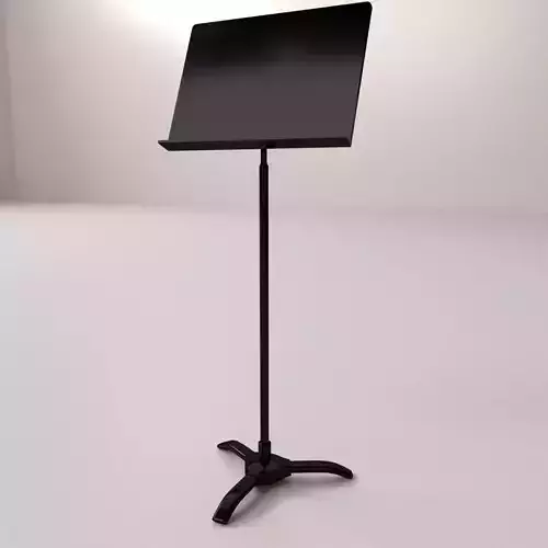 Sheet Music Stand 3D model