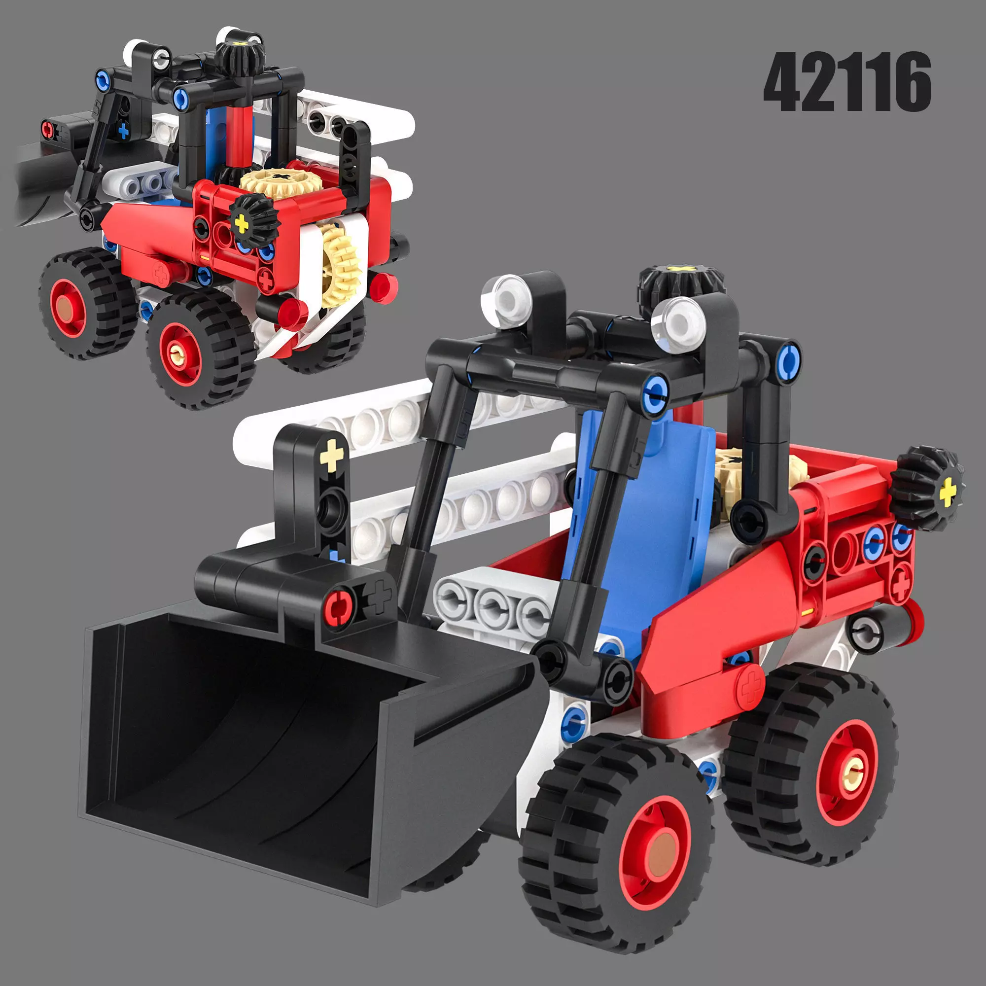 Lego Technic 42116 3D model
