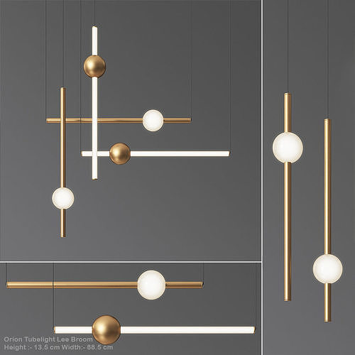 Orion Tubelight Lee Broom 3D model